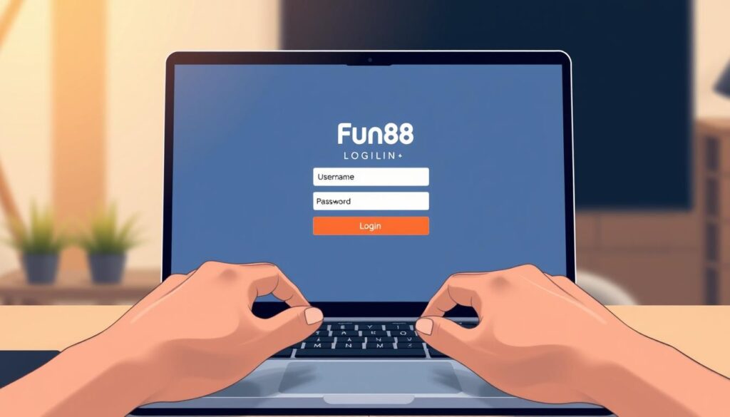 วิธีล็อกอิน fun88