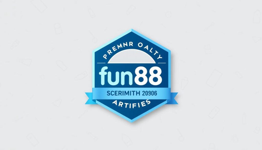 ใบรับรองมาตรฐานสากล fun88