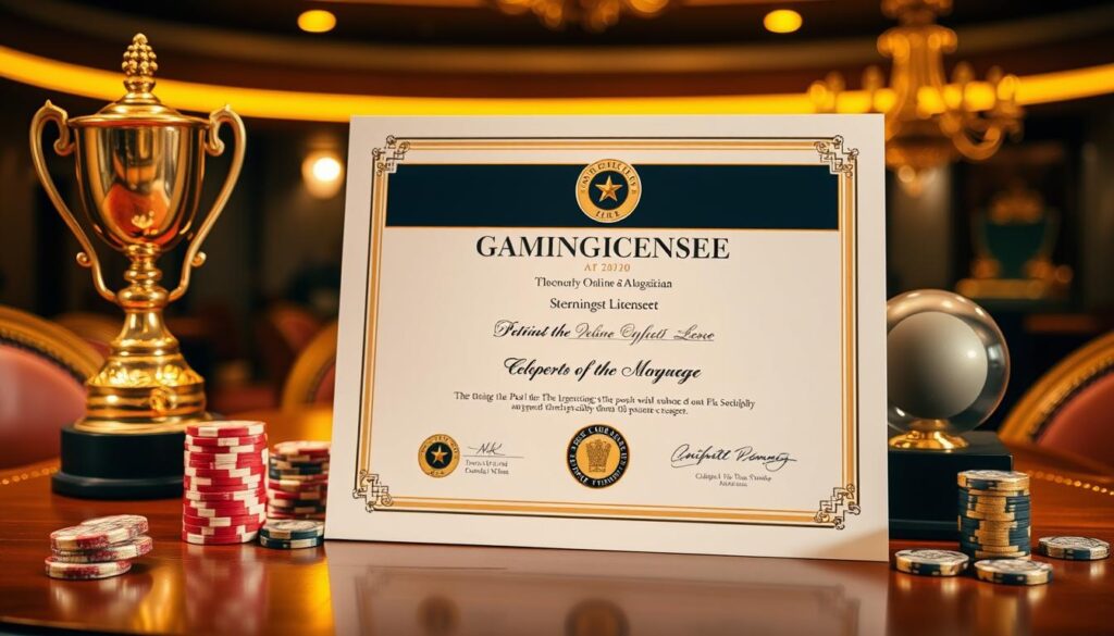 ใบอนุญาตคาสิโนและรางวัลเกมมิ่ง