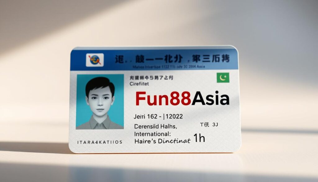 ใบอนุญาตสากล Fun88Asia